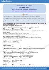 Đề thi giữa kì 1 Hóa 10 Chân trời sáng tạo - Đề số 12